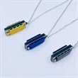 Portable Mini Necklace Harmonica With 4 Hole | https://www.bestnamebadges.com