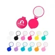 Foldable Travel Makeup Mirror 2.7"x2.5" | https://www.bestnamebadges.com