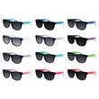Classic Two Tone Plastic Sunglasses For Adult | https://www.bestnamebadges.com