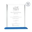 Harrington Award - Sky Blue | https://www.bestnamebadges.com
