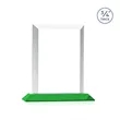 Harrington Award - Green | https://www.bestnamebadges.com