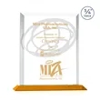 Harrington Award - Amber | https://www.bestnamebadges.com