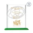 Harrington Award - Green | https://www.bestnamebadges.com