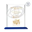 Harrington Award - Blue | https://www.bestnamebadges.com