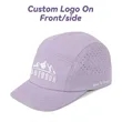Quick Dry Low Stretch Running Cap With Side Perforated Panel | https://www.bestnamebadges.com