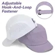 Quick Dry Low Stretch Running Cap With Side Perforated Panel | https://www.bestnamebadges.com