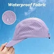 Quick Dry Low Stretch Running Cap With Side Perforated Panel | https://www.bestnamebadges.com