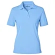 Women Titan Value Performance Wicking Polo Shirt | https://www.bestnamebadges.com