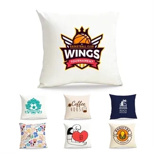 18" X 18" Custom Sublimated Outdoor Pillow With Insert