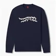 Sun Day Red Icon Chainstitch Crew | https://www.bestnamebadges.com