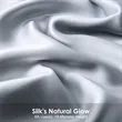 19 Momme Silk Pillowcase With Envelope Closure | https://www.bestnamebadges.com
