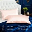 Custom Premium Satin Pillowcase | https://www.bestnamebadges.com