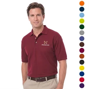 Men's Premium Egyptian Cotton Pique Polo Shirt