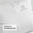 Custom Logo Soft Cotton Pillowcase | https://www.bestnamebadges.com