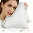 Custom Logo Soft Cotton Pillowcase | https://www.bestnamebadges.com