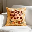 18x18 Inch Cotton Throw Pillow With Full Color Digital Print | https://www.bestnamebadges.com