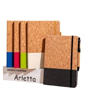 Personalized 3 Piece Gift Set Eco Cork Journal