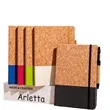 Personalized 3 Piece Gift Set Eco Cork Journal | https://www.bestnamebadges.com