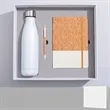 Personalized 3 Piece Gift Set Eco Cork Journal | https://www.bestnamebadges.com
