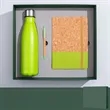 Personalized 3 Piece Gift Set Eco Cork Journal | https://www.bestnamebadges.com