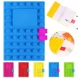 Custom Logo A6 Silicone Brick Cover Notebook | https://www.bestnamebadges.com