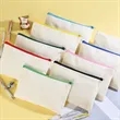 Personalized Canvas Zippered Pouch | https://www.bestnamebadges.com