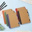 A5 Kraft Spiral Notebook with Pen Set | https://www.bestnamebadges.com