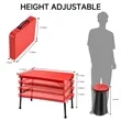 Retractable Briefcase Folding Table And Stool Set | https://www.bestnamebadges.com