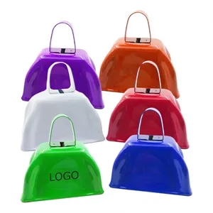 3" Metal Cowbell for Sporting Events Football Games Parties