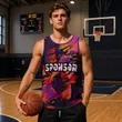 Full-Color Sleeveless Mesh Training Tank Top | https://www.bestnamebadges.com