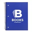 5 Subject Spiral Notebook  | https://www.bestnamebadges.com
