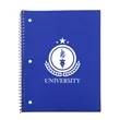 1 Subject Spiral Notebook | https://www.bestnamebadges.com