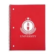 1 Subject Spiral Notebook | https://www.bestnamebadges.com