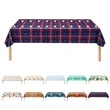 Plastic Waterproof Disposable Tablecloth 54"x108" | https://www.bestnamebadges.com