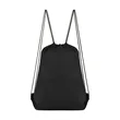 Medium Size 210D Polyester Rainbow Drawstring Bag 16.9"x14" | https://www.bestnamebadges.com