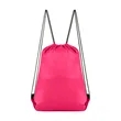 Medium Size 210D Polyester Rainbow Drawstring Bag 16.9"x14" | https://www.bestnamebadges.com