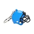 Plastic Mini 3D Football Helmet Keychain | https://www.bestnamebadges.com