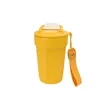 15Oz Travel Insulated Stainless Steel Coffee Mug W/ Strap | https://www.bestnamebadges.com