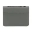 Leather Business Portfolio Binder W/ Zipper Closure & Handle | https://www.bestnamebadges.com