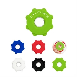 Silicone Pop Finger Spinner Sensory Toy For Stress Relief