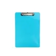 A4 Colorful Clear Acrylic Basic Clipboard W/ Hanging Hole | https://www.bestnamebadges.com