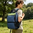 Large Heavy Duty Tool Backpack W/ Reflective Strip | https://www.bestnamebadges.com