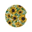 2 3/4" Round Soft Neoprene Car Coaster W/ Finger Notch | https://www.bestnamebadges.com
