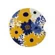2 3/4" Round Soft Neoprene Car Coaster W/ Finger Notch | https://www.bestnamebadges.com