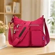 Waterproof Nylon Crossbody Shoulder Bag W/ Multiple Pockets | https://www.bestnamebadges.com