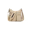 Waterproof Nylon Crossbody Shoulder Bag W/ Multiple Pockets | https://www.bestnamebadges.com
