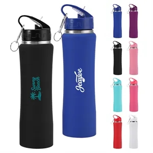 25oz Outdoor Sports Insulated Water Bottle W/ Keychain