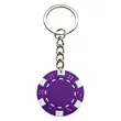 Colorful Poker Chip Keychain 2 Side Printed | https://www.bestnamebadges.com