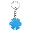 Colorful Poker Chip Keychain 2 Side Printed | https://www.bestnamebadges.com