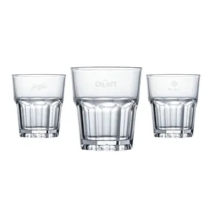 8Oz Clear Reusable Plastic Drinking Cup Glasses